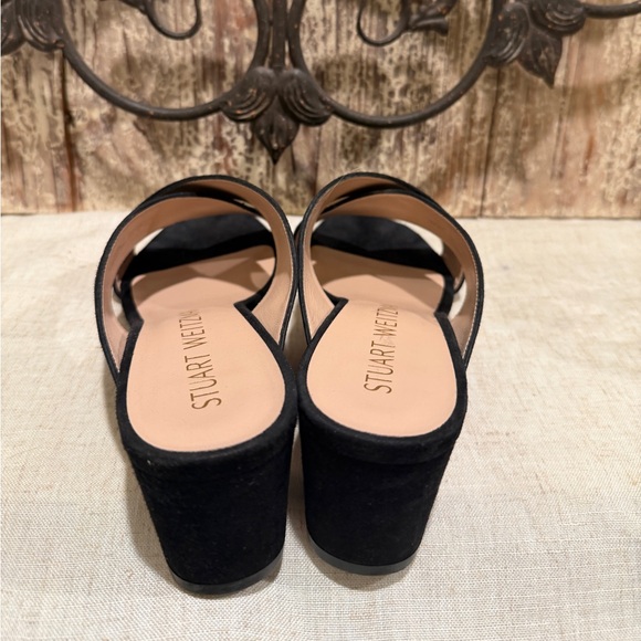 Stuart Weitzman shoes leather heels 9.5 - Picture 5 of 7